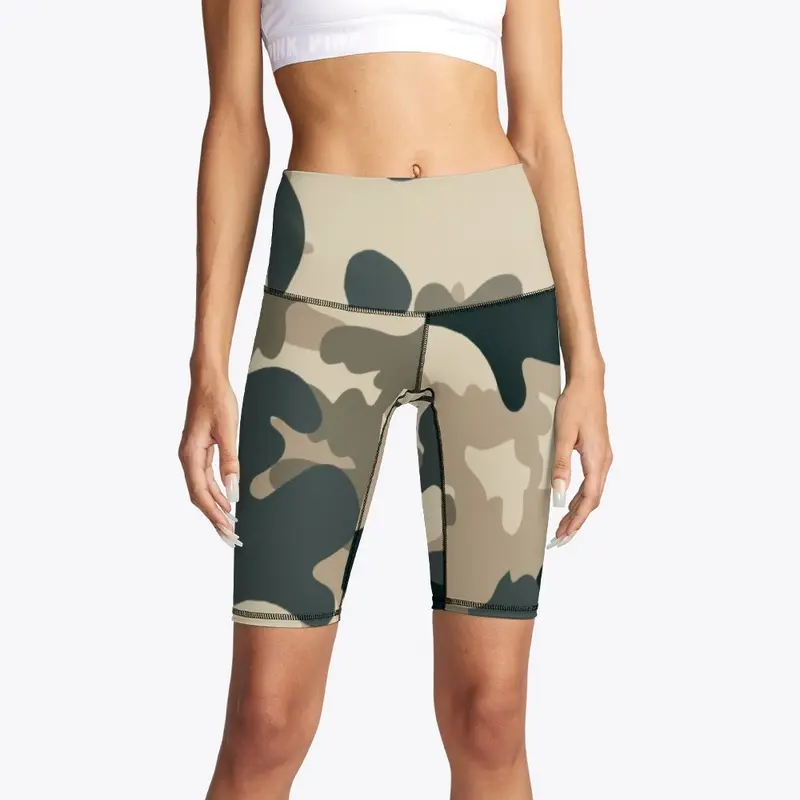 Cute Camouflage Military Look